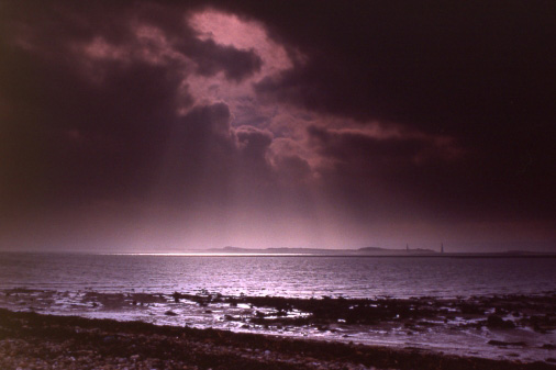 Sky over Lindisfarne