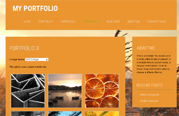SKT Orange Theme