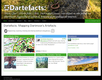 Dartefacts website