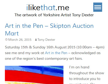 Tony Dexter website
