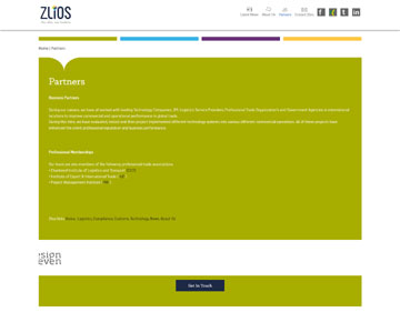 Zlios website